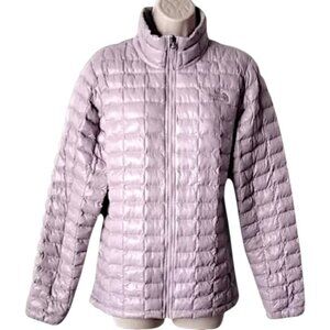 NWOT North Face Thermoball Eco Puffer Jacket L Ashen Purple
